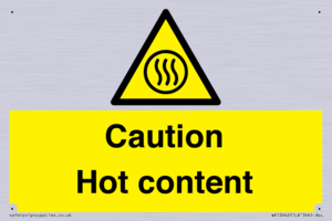 Caution Hot content